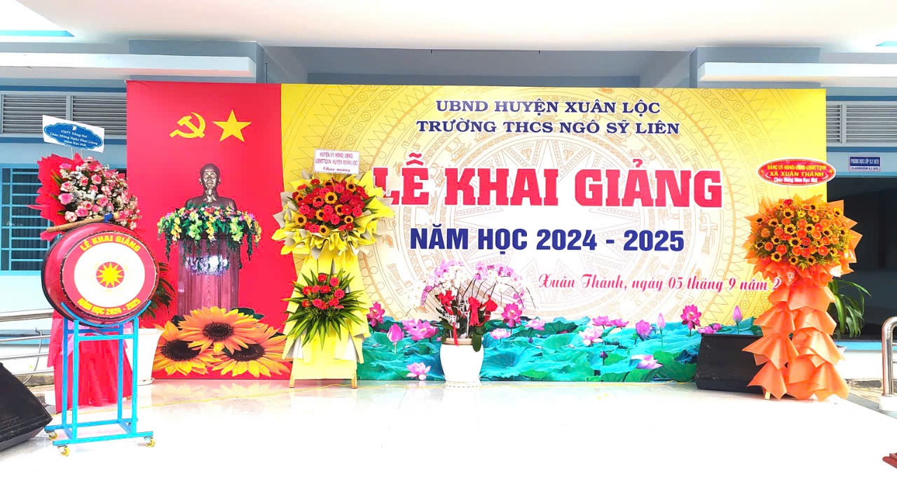 Lễ khai giảng năm học 2024 - 2025